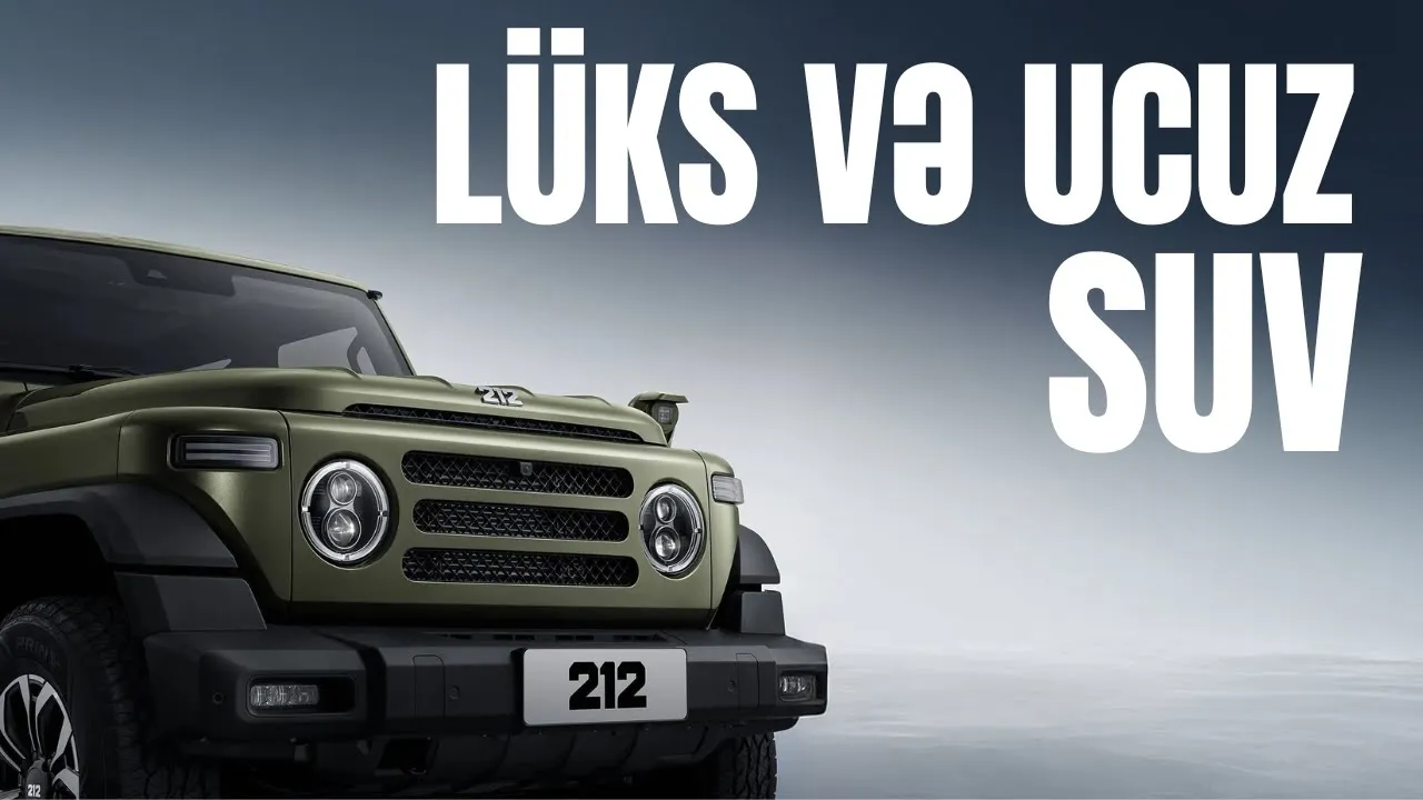 ÇİNLİ OFFROAD KRALI! BAW 212 | #MəsləhətliMaşınlar #offroad